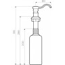 Дозатор OMOIKIRI OM-01-GR 4995032