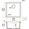Мойка OMOIKIRI YAMAKAWA 45Т INTEGRA-PL тetogranit/платина 4997256